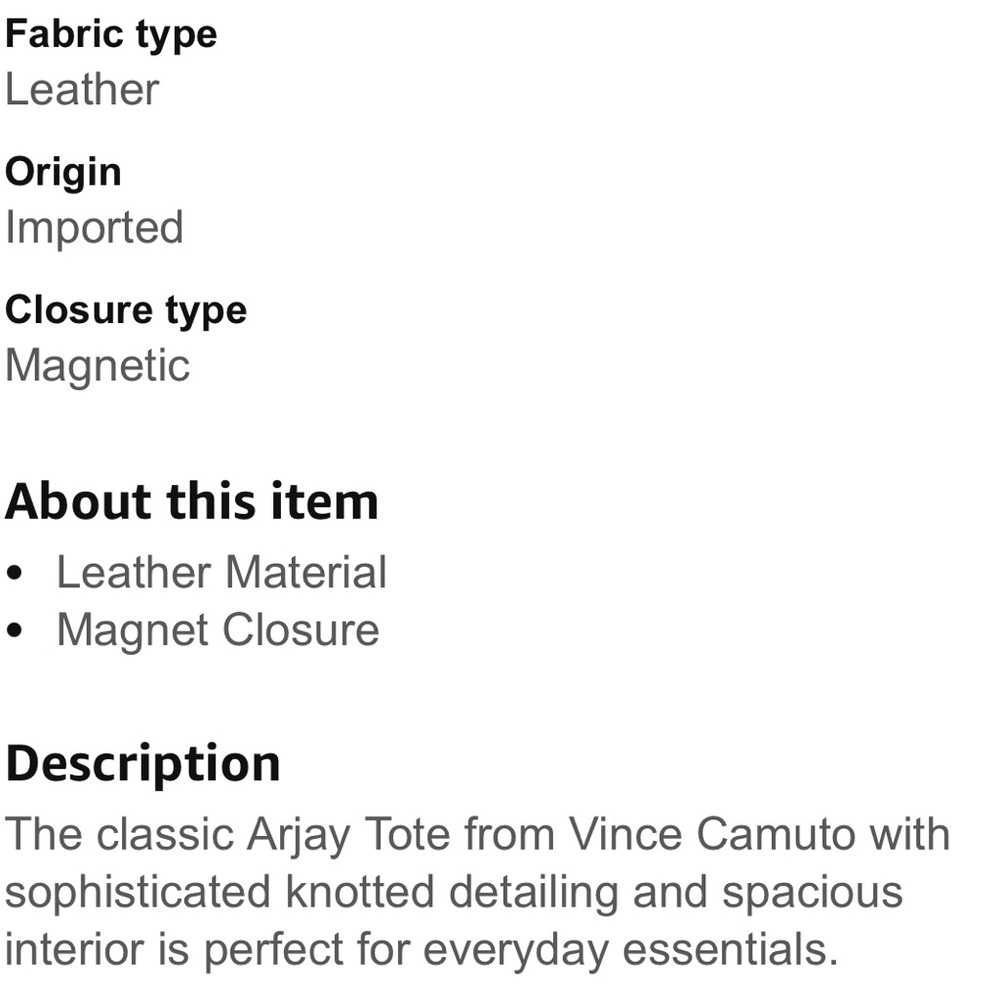 Vince Camuto Camel Shoulder Bag - Picture 6 of 8